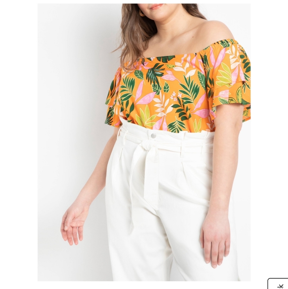 Eloquii Orange Top